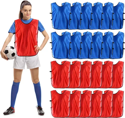 Vista 9 de PATIKIL Scrimmage - Chaleco de fútbol Pennies para entrenamiento de fútbol, deportes de equipo, pinnies camisetas de práctica de fútbol para adultos