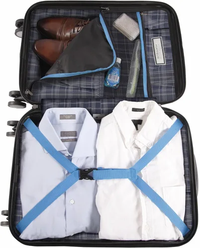Vista 7 de Perry Ellis Forte Hardside Spinner equipaje de mano 21", plateado, Forte Hardside Spinner equipaje de mano 21