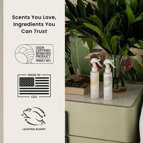 Vista 7 de Grow Fragrance Ambientador en Spray Perfumado para Telas y Habitaciones - Certificado No Tóxico, Aceites Esenciales 100% a Base de Plantas - 5 oz