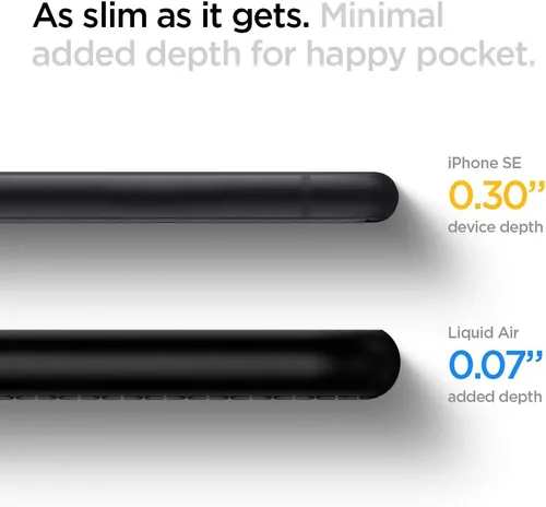 Vista 5 de Spigen - Funda Liquid Air Armor para iPhone 7 / iPhone 8 de diseño flexible durable y de fácil agarre para Apple iPhone 7 (2016) / iPhone 8 (2017)