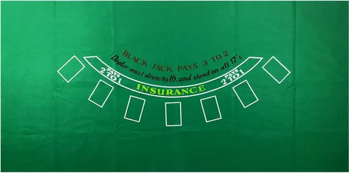 Vista 10 de Juego de mesa de ruleta de fieltro – 36 x 72 pulgadas, rectangular, estilo Las Vegas, color verde, para póquer, ideal para juegos de póquer, eventos