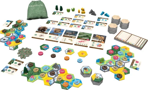 Vista 3 de AEG y Flatout Games Cascadia: Landmarks - Expansión para el galardonado juego de mesa, Cascadia Fácil de aprender Rápido de jugar A partir