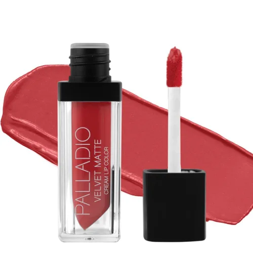 Vista 8 de Palladio Velvet Matte Cream Lip Color, Angora