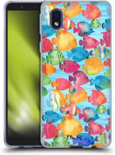 Vista 15 de Head Case Designs Officially Licensed Paul Brent Agate Mermaid Coastal Gel Case [Military Grade Protection] Compatible with Samsung Galaxy A01 Core