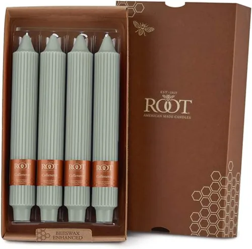 Vista 22 de Root Unscented Smooth Collenette Candles, Willow, 5", 8-Count Sauce