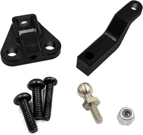 Vista 4 de Gancho de enganche de remolque de aluminio para 1/18 TRX4M Defender RC Crawler Car Upgrade