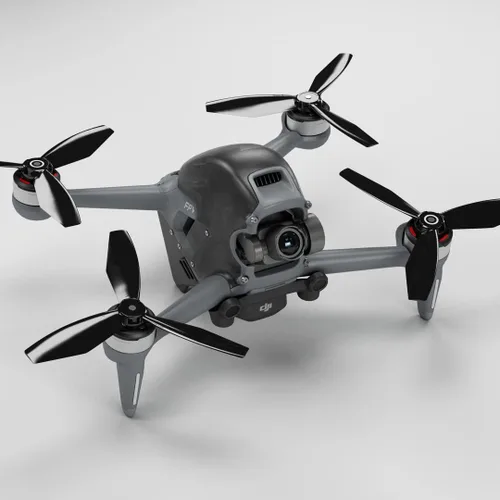 Vista 4 de Master Airscrew Hélices Ludicrous para DJI FPV - Negro, 4 piezas