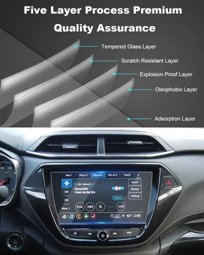 Vista 7 de YEE PIN Protector de pantalla para Chevy Trailblazer RS 2022 Trailblazer LT Activ Chevy Trailblazer 2023, accesorios compatibles con Chevy