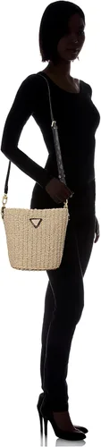 Vista 7 de GUESS Bolsa de cubo Lilica, marrón (Brown Logo)