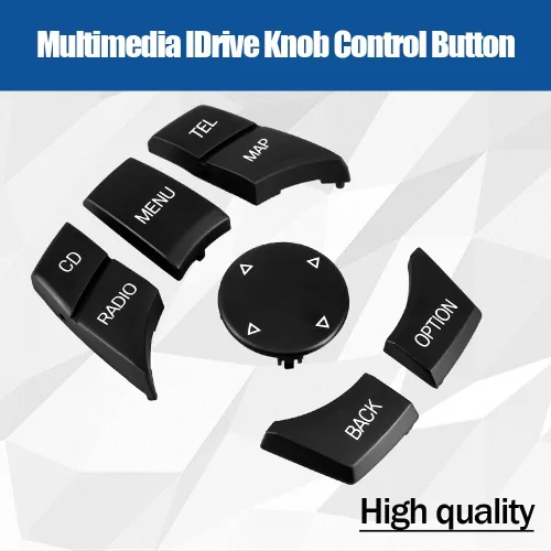 Vista 3 de Botón de control multimedia IDrive para BMW 1 3 5 X1 X3 X5 X6 Series BMW F20 F22 F30 F34 F36 F10 F02 F06 F25 F15 reemplaza 6582 9206 446-C botón