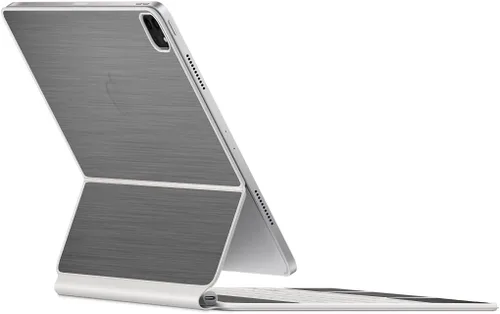 Vista 43 de SopiGuard Skin for 2021 Magic Keyboard Case 12.9 Precision - Adhesivo de vinilo de borde a borde superior, teclado y panel trasero (negro cepillado)