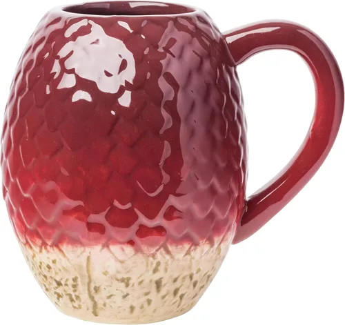 Vista 50 de Silver Buffalo Disney Alicia en el país de las maravillas Taza de té apiladas de cerámica esculpida en 3D, 20 onzas (591.4 ml)