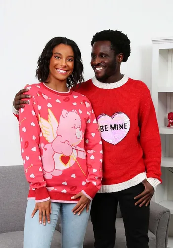 Vista 4 de Adult Love A Lot Bear Valentine's Sweater