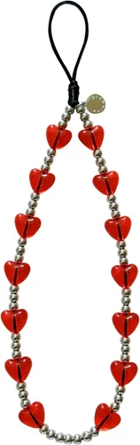 Vista 73 de Drawwind Correa con cuentas para teléfono con pulsera universal, cordón para teléfono celular lindo, pulsera de muñeca con cuentas, cadena de hilo