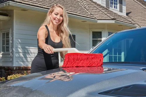 Vista 8 de California Car Duster 62445 kit de limpieza al detalle con manija plástica
