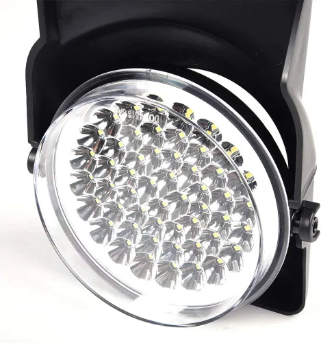 Vista 5 de VRracing Compatible con GMC Sierra 1500 2500 3500 2003-2006 Hyper White Full LED antiniebla lámpara lente transparente parachoques luz antiniebla
