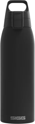 Vista 27 de SIGG - Botella de agua Shield Therm de acero inoxidable aislada - Para bebidas carbonatadas, a prueba de fugas, sin BPA, reciclada, 25, 34 onzas