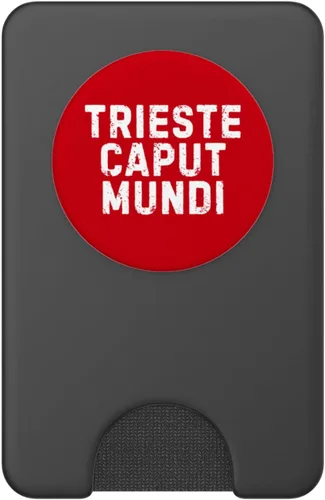Vista 2 de Trieste Caput Mundi Città Simpatica Uomo Donna Bambino PopSockets PopWallet for MagSafe