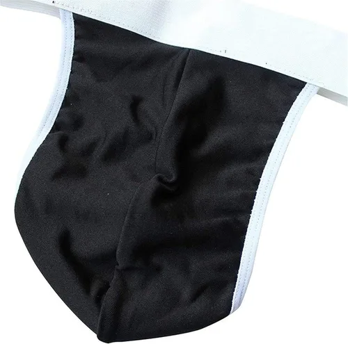 Vista 5 de Walang Lip Body para hombre diseño de camarero y pajarita disfraz de peluche divertido y novedoso regalo