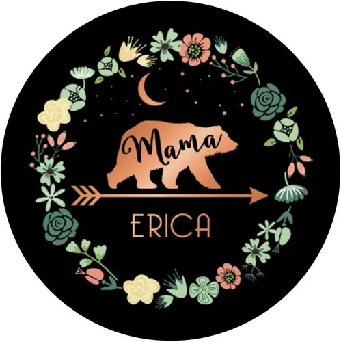 Vista 3 de Erica Name Pop Socket Floral Mama Bear Regalo de Día de la Madre – PopSockets Grip y soporte para teléfonos y tabletas