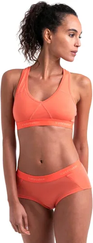 Vista 7 de Icebreaker Womens Sprite Racerback Sports Bra Negro