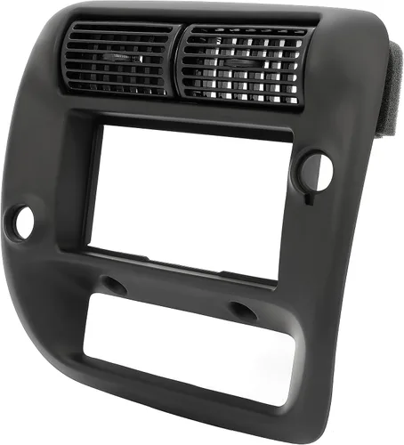 Vista 9 de KUAFU Panel de radio central para salpicadero, bisel de panel de instrumentos, compatible con Ford Ranger 1997-2006 1997-2001 Ford Explorer 2WD sin