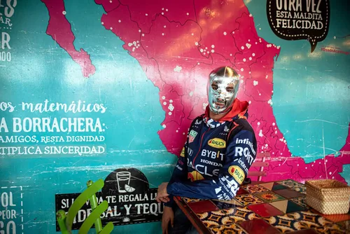 Vista 5 de Máscaras de Lucha Libre de Calidad Profesional Disfraz auténtico de Lucha Libre - Talla Adulto Máscaras de Luchador Made in Mexico