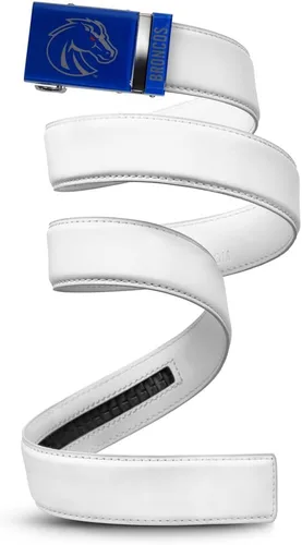 Vista 46 de Mission Belt Con licencia oficial de la NC Alabama Crimson Tide Crimson Tide (Cuero Negro)