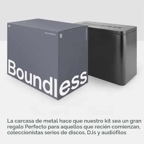 Vista 9 de Boundless Audio Kit de Limpieza de Discos de Vinilo - Kit Limpiador de Vinilo 5 en 1 Incluye Cepillo para Discos, Limpiador de Aguja, Solución
