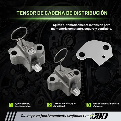 Vista 6 de Kit de cadena de distribución 4.7 con tensor 9-0393SX para Dodge RAM Dakota Durango 1999-2008, Jeep Grand Cherokee Commander, Mitsubishi Raider V8