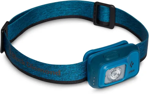 Vista 8 de BLACK DIAMOND Astro 300 - Linterna frontal de 300 lúmenes de brillo, funciona con 3 pilas AAA (incluidas), compacta y ligera, azul