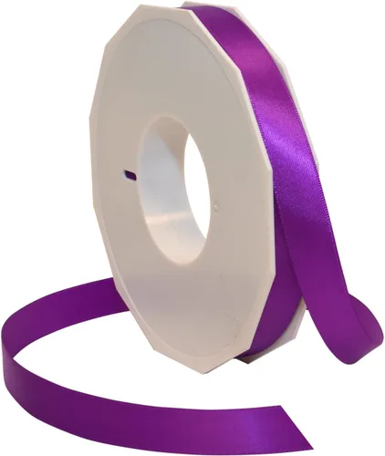Vista 3 de Morex Ribbon Neon Brights Satinado, 5/8 pulgadas por 50 yardas, azul rey