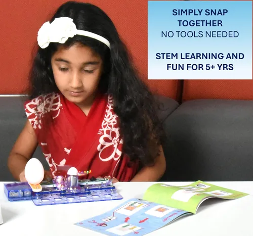 Vista 7 de Set electrónico Discovery de Snap Circuits Beginner