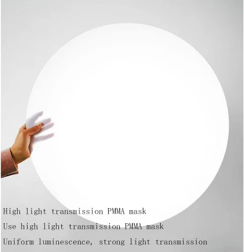 Vista 8 de Lámpara de techo LED de atenuación continua con control remoto regulable lámpara de techo LED creativa simple luz plana moderna accesorio de montaje