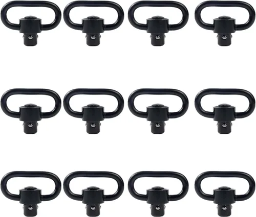 Vista 10 de QD Sling - Soporte giratorio de 1.25 pulgadas, resistente para dos puntos y soporte giratorio tradicional