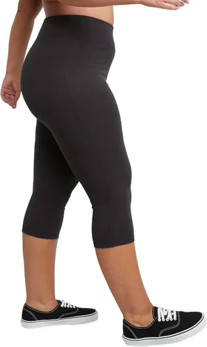 Vista 4 de Just My Size Calzas capri elastizadas de jersey talle grande para mujer