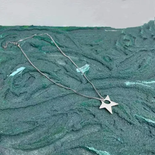 Vista 6 de Collar Y2k para mujer, joyería de grunge, accesorios emo, lindos collares de hadas, accesorios de grunge