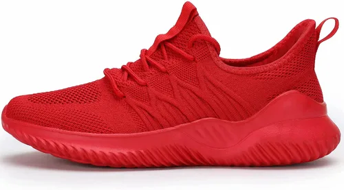 Vista 2 de Zapatos deportivos para correr para hombre, ligeros, transpirables, de malla