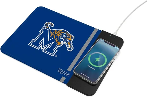 Vista 52 de SOAR NCAA Almohadilla de ratón unisex con carga inalámbrica para teléfono celular