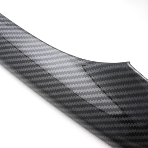 Vista 2 de X xotic tech alerón para parachoques delantero, labio, divisor de barbilla, cubierta de esquina, patrón de fibra de carbono, compatible con Toyota