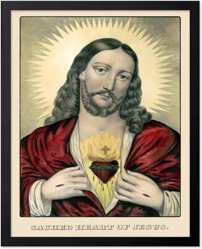 Vista 43 de Poster Master Póster de retrato vintage, impresión cristiana retro, regalo para religiosos, amigos, cara de Jesucristo, sudario de Turín, Biblia