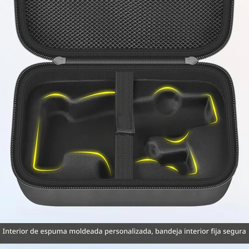 Vista 4 de Estuche rígido para estabilizador de cardán DJI Osmo Mobile 8/7P/7 Negro