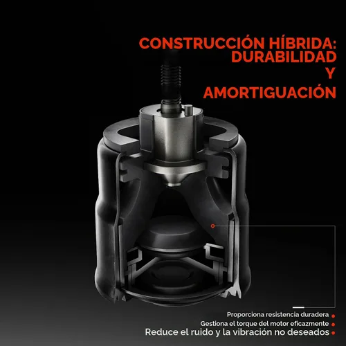 Vista 4 de A-Premium Kit de montaje de motor y transmisión de 3 piezas compatible con Mercedes-Benz GLE400 2016-2017, GLE43 AMG 2017-2019, GLE550e 2016-2018