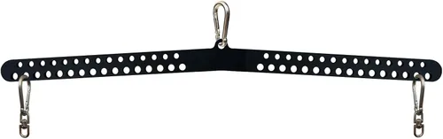 Vista 8 de Barra de Dominadas LAT de Agarre Múltiple para Gimnasio en Casa, Placa Separadora Accesorios de Dominadas LAT para Sistema de Poleas Máquina