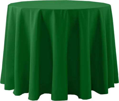 Vista 16 de Ultimate Textile Cotton-Feel - Mantel redondo de 90 pulgadas para comedor, color berenjena, color morado