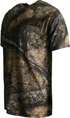 Vista 12 de King's Camo Camiseta de caza de manga corta de algodón Desierto sombra