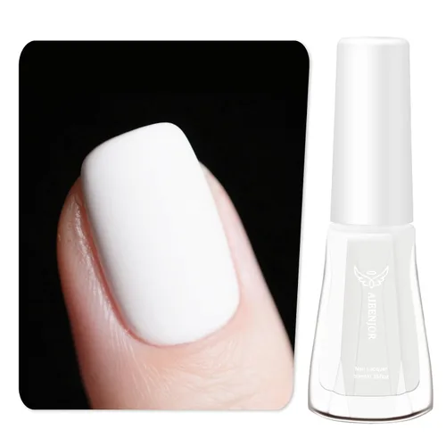 Vista 13 de Esmalte de uñas negro, esmalte de uñas de secado rápido, sin rayas, esmalte de uñas de larga duración para uñas de boda de otoño, manicura acogedora