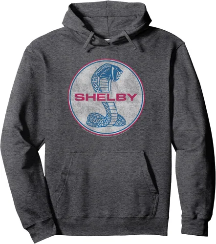Vista 4 de Carroll Shelby Sudadera con capucha Cobra a todo color, Negro