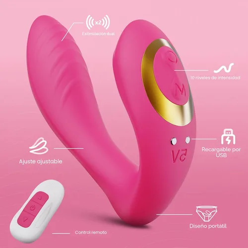 Vista 2 de Tracy's Dog Juguetes sexuales vibradores – Vibradores de punto G para el clítoris para mujeres y parejas, juguete sexual para adultos con control