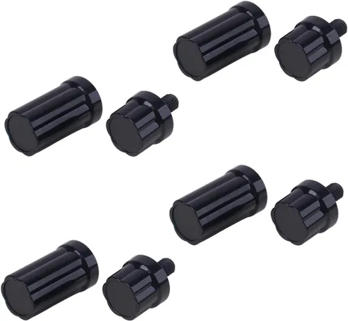Vista 6 de Protectores de juntas de diseño ergonómico para billar de taco de billar de billar tamaño 5/16 x 18 2 sets